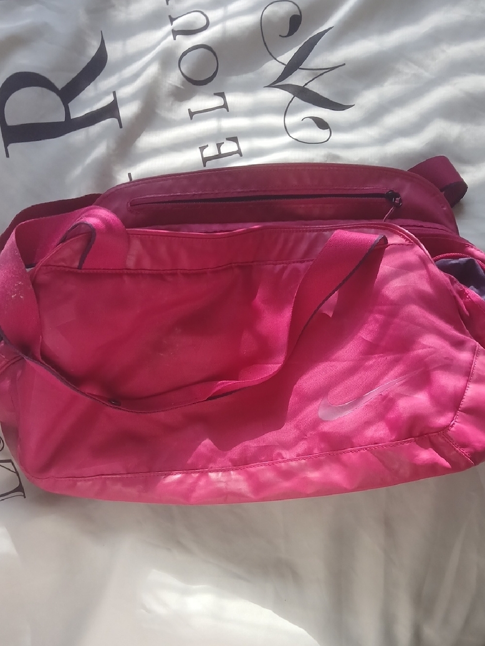 Nike Hot Pink Women's Travel Shoulder Bag